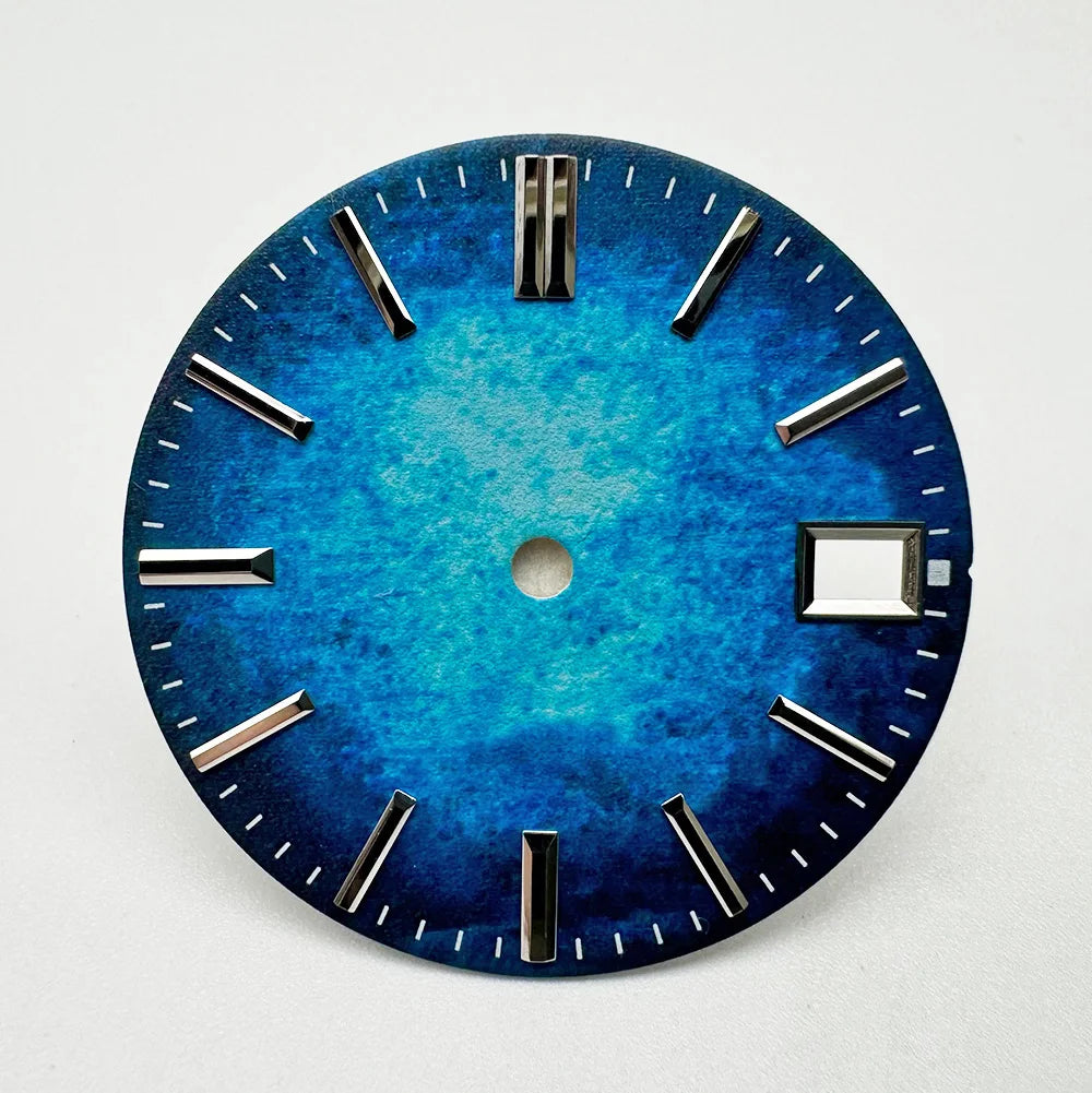 NH35 28.5mm Gradient Watch Dial for NH35A/NH36A Movement Installation Mechanical Watch DIY Accessory