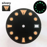 151 type of dials Submariner 28.5mm dial with calendar window suitable for NH35 movement luminous dial can support DIY dial customization name/logo