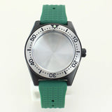 40mm Diver Case Stainless Steel Sapphire For Mod SPB149J1 NH34 NH35 NH36 NH70 4R36 Movement RubberStrap