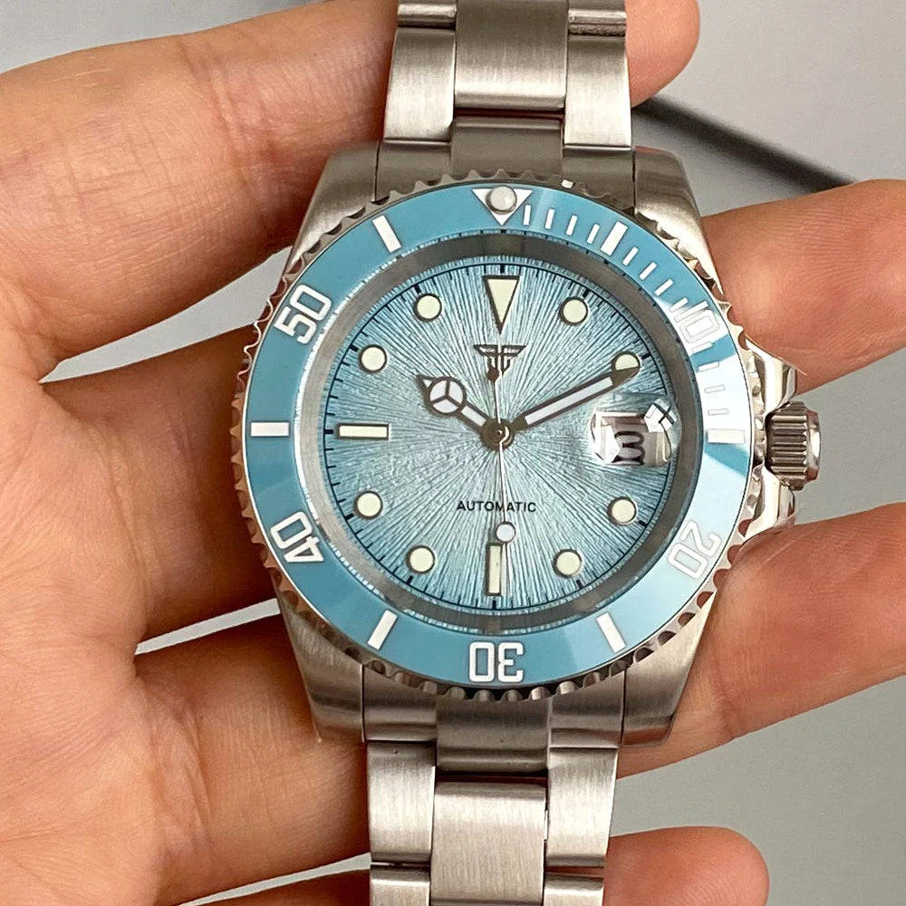 Submariner Mod Tandorio TD266A 40mm Diving Watch 20ATM Sapphire