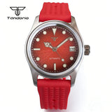 Sunburst Aviator Watch Tandorio TD104Z 20BAR Sapphire 36mm Pilot Textured Face Miyota8215 PT5000 TMI NH35  Movt