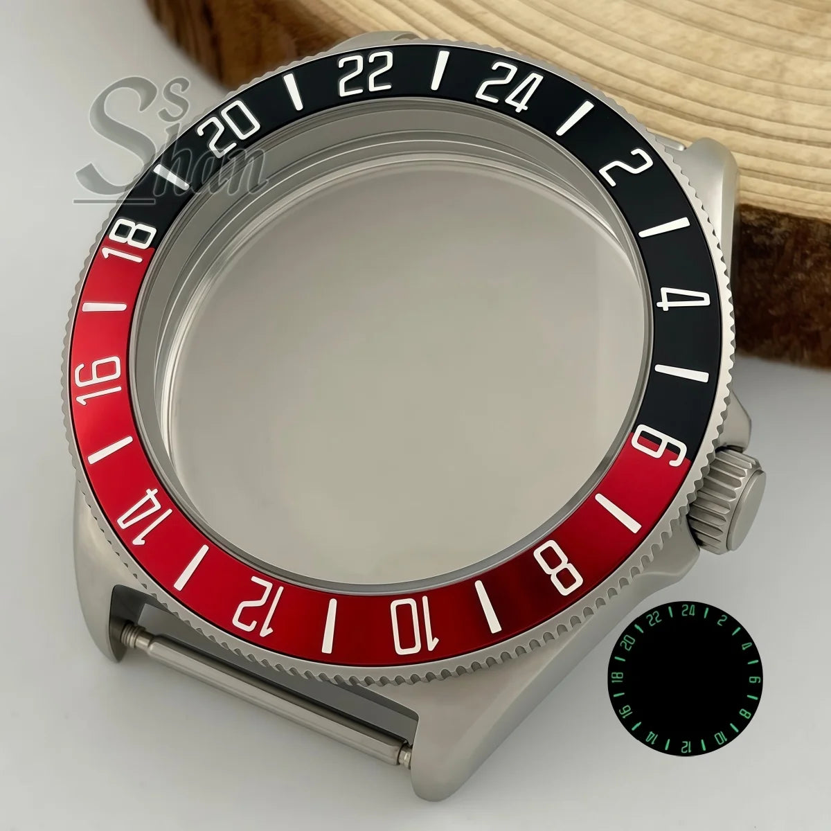 40mm tactics frog FX diving watch case dome sapphire luminous bezel NH34A NH35A ETA2824 PT5000 movement parts
