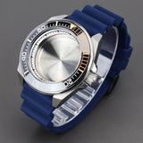 43.8mm Samurai King Watch Case Sapphire Ceramic Insert For Seiko NH35 NH36 NH34 Movement Mod 10ATM