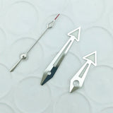 33mm No Logo Black Orange Gradient Sterile Watch Dial for Nh38 Nh35 Movement Planet Style Mens Watch BGW9 Lume + Hands