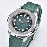 Aquanuat Watch TD901 40mm Dress Watch  sapphire Luminous  5ATM Glassback pvd gold black