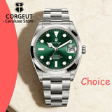 DateJust mod CORGEUT 36/39mm NH35 Miyota 8215 Automatic Luxury Sapphire 10Bar Glass Back
