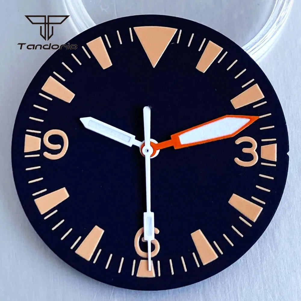 40mm Serica Mod Dive Case Domed Sapphire +Bracelet+31mm Dial+Hands Mod Accessories Fit NH35 NH36 NH38 ETA2824 PT5000 ST2130 Miyota8215