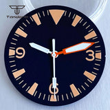 40mm Serica Mod Dive Case Domed Sapphire +Bracelet+31mm Dial+Hands Mod Accessories Fit NH35 NH36 NH38 ETA2824 PT5000 ST2130 Miyota8215