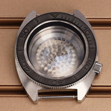 41mm Mod Turtle Watch Case Sapphire Glass Waterproof For Abalone/tuna mouth Captain Willard TMI NH35 NH36 NH38 4R Movement Stainless Steel Watch Accessories