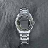 Premium 40mm 44GS Design Case Fit 32.5mm Dial Sapphire Crystal Chapter Ring Matches High Quality Automatic Luxury GMT NH35 NH34