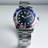 39mm Submariner Diver vintage Men's Watch Japan NH35 rotating bezel Sapphire 10ATM