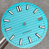 Nautilus Dial For NH35 movement NH36 NH38 NH70 NH71 NH72 29.2mm green Luminous Hands set