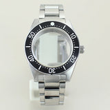 40.5mm Modified SPB143J1/SPB253J1 Black Tiger Whale Watch Case For Seiko NH35 NH34 NH36 NH38 Movement