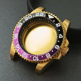 40.5mm Submariner Case GMT with Chapter Ring for NH34 NH35 NH36 Movement Sapphire 10ATM