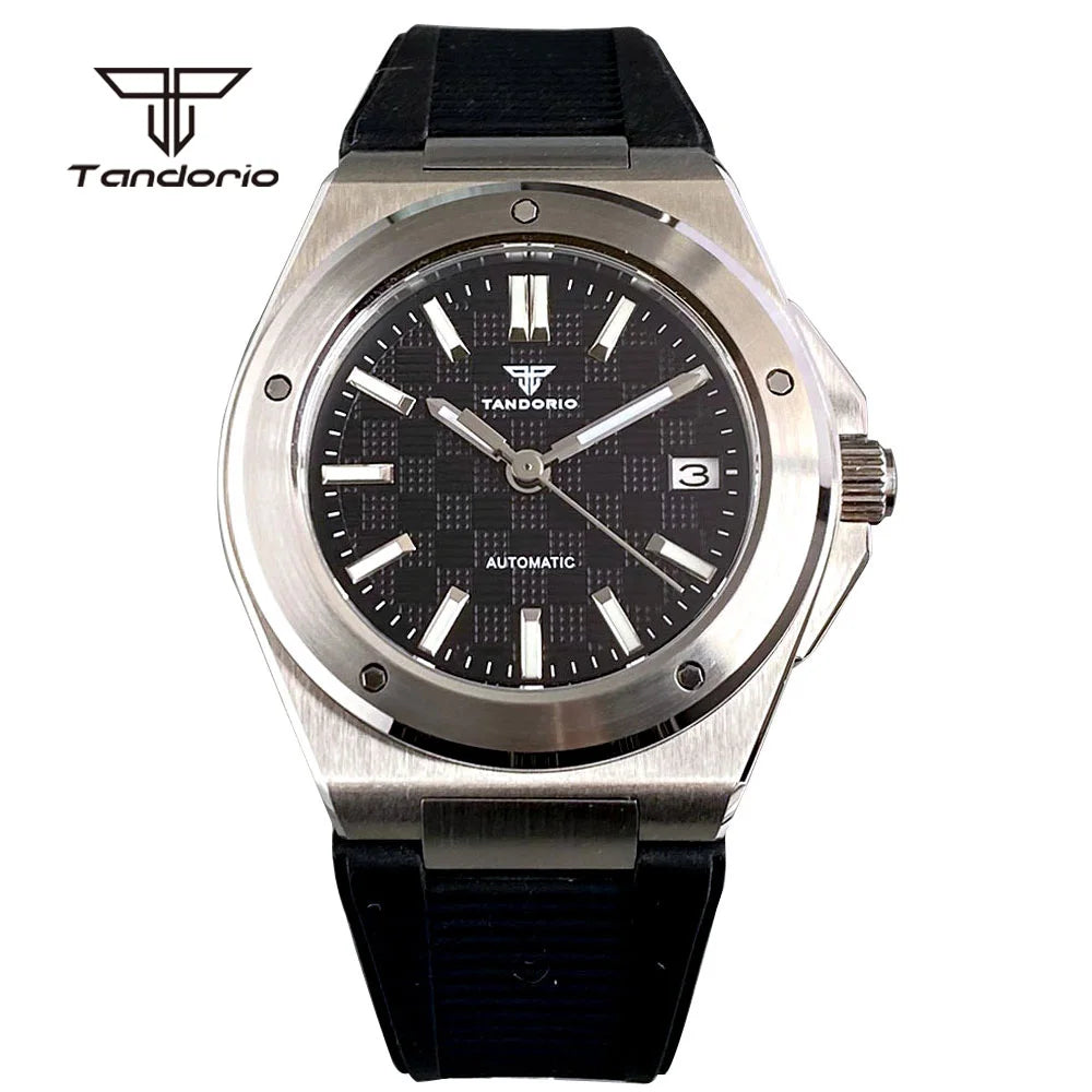 Tandorio Royal Oak Watch TD331B Seiko NH35 Sapphire Dress 40MM