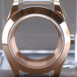 Explorer Watch Case 36mm/39mm Silver Rose Gold yellow Gold Two tone Sapphire 316L stainless Steel For Nh35 Nh36 NH34 NH38 Nh70 Miyota 8215 8285Movement