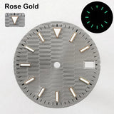 151 type of dials Submariner 28.5mm dial with calendar window suitable for NH35 movement luminous dial can support DIY dial customization name/logo