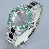 40MM Submariner watch case Eta2824 Sw200 PT5000 Sloping Bezel Sapphire GMT Yacht Master