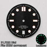 42mm NEW Seamaster Case with 31.5mm Dial 38mm bezel insert Fits NH35 movement Sapphire Stainless steel 10bar