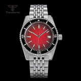 62mas Diver Mod Tandorio TD230S Fashion 40mm NH35 Automatic Texture Dial Radiation Date Sapphire 20ATM Diver Sapphire Luminous