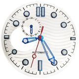 NH39 Watch Dials 31mm Subsecond dial  Hands Green Luminous  Watch Accessories Parts