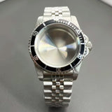 Retro Diver case 39mm,10bar waterproof stainless steel sapphire crystal case, suitable for NH34, NH35, NH36 mechanical movement accessories