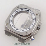 42mm Br-05 Watch Case Rotating Chapter Ring for NH35A NH36A NH34 ETA2824 PT5000 etc Square Case Sapphire Glass Back 10ATM