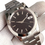 Explorer / AirKing Mod Tandorio TD110W 36mm/39mm Sapphire Crystal Textured Dial NH35A Automatic 10bar DateJust