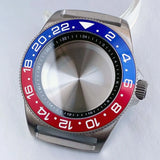 42MM Titanium GMT Watch Case Fit NH34 NH35 NH36 ETA2824 PT5000 Fxd mod Case Watch Anti Allergy Sapphire Glass