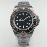Customizable James Cameron watch MOD TD268K NH35A C3 Lume Hands 43mm 10ATM  sapphire glass ceramic Diver