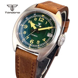 Tandorio Bronze Military watch TD102B NH35 Domed AR Sapphire 36mm 20BAR 36MM TD102B