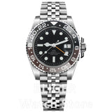40mm Quartz GMT Submariner Ronda 515 24H Movement Ceramic Sapphire Glass 10Bar Waterproof C3 luminous