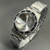 Retro Diver case 39mm,10bar waterproof stainless steel sapphire crystal case, suitable for NH34, NH35, NH36 mechanical movement accessories