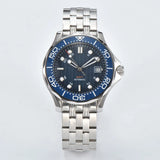 Customizable Seamaster Watch Miyota 8215 Automatic Dive Coated Hardlex Date 20ATM