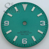 Explore watch dial 29mm dial with 369 digital stripe indices is suitable for the NH35 NH36 Miyota8215 821A ETA28242836 PT5000 DG2813 movement parts