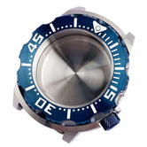 42mm Monster Watch Case Stainless Steel Bracelet Sapphire Crystal 20ATM NH35 NH36 pt5000 eta2824 sW200 Automatic 3.8 Crown 120click