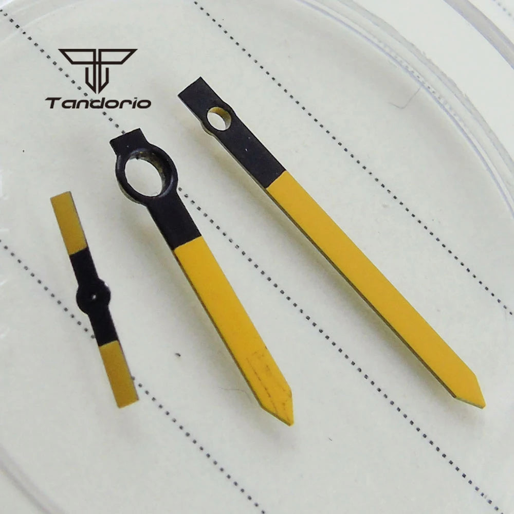 オレンジ/グリーンの時計針は、UNITAS ETA 6497 6498 ST36 手巻きムーブメントの時計交換用です。 