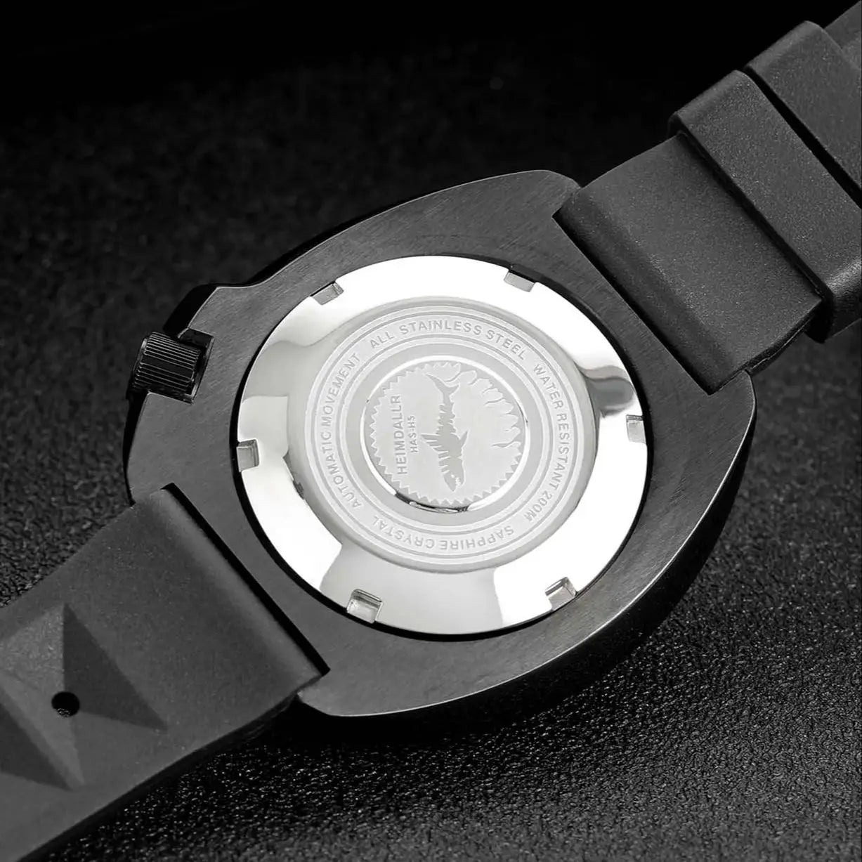Black PVD 6105 Diver Watch Heimdallr Turtle 44mm Japan NH35 Black PVD 6105 Diver Watch Heimdallr Turtle 44mm Japan NH35