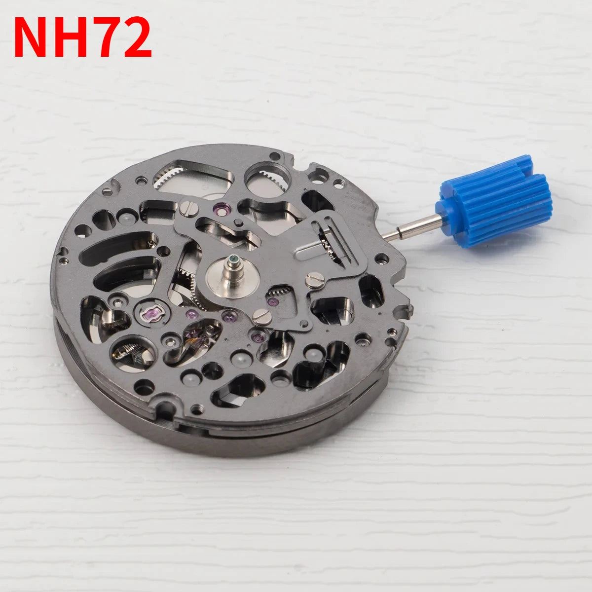 Japan Original TMI NH71 NH72 NH70 Movement High Accuracy Skeletonized Automatic 24 jewels  Modification Parts