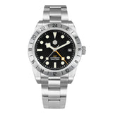 San Martin SN0054G GMT Pink Dial BB  39mm NH34 Automatic Watch 10Bar AR Sapphire BGW9 Lume