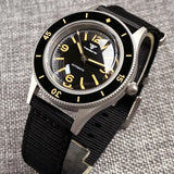 TA2 Titanium Fifty Fathoms Diver Tandorio TD223T Japan NH35 Miyota 8215 PT5000 20Bar Doned Sapphire Lumed Bezel