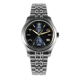 San Martin SN0144 39mm Gada Watch Sunburst JianZhan Miyota 90S5 Automatic  Ar Sapphire Swiss Lume 10Bar