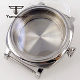 Polished Square Watch Case 42mm Rediomir Mod Parts 35mm Sandwich Dial+Hands Fit NH35 NH36 NH38 Miyota8215 821A 8205 ETA2824 PT5000 ST2130 Sapphire