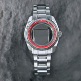 Premium 40mm 44GS Design Case Fit 32.5mm Dial Sapphire Crystal Chapter Ring Matches High Quality Automatic Luxury GMT NH35 NH34