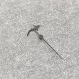 28.5mm NH35 Dial Roman numerals White Vintage No logo Single calendar Fit NH35 NH36 Movement Watch Dial Accessories