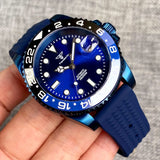 Blue Diver Tandorio TD203B Japan NH35 Automatic Sunburst 316L Stainless Steel Sapphire 20Bar