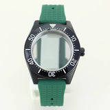40mm Diver Case Stainless Steel Sapphire For Mod SPB149J1 NH34 NH35 NH36 NH70 4R36 Movement RubberStrap