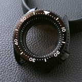 Black SKX007 Case PVD 42mm Sapphire NH35 Mod Case Nh36