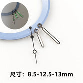 28.5mm ウォッチダイヤル ウォーターリップル グラデーションカラー ウォッチフェイス グリーン 夜光面 メンズウォッチアクセサリー NH35ムーブメント用