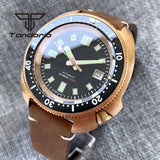 Tandorio Cusn8 Bronze Willard Captain Watch TD239M NH35A 44mm 20bar Diver Sapphire